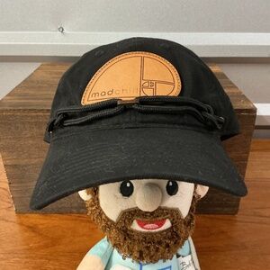 Findlay Hats X Madchill Black Cotton Nautilus Logo Cap One Size